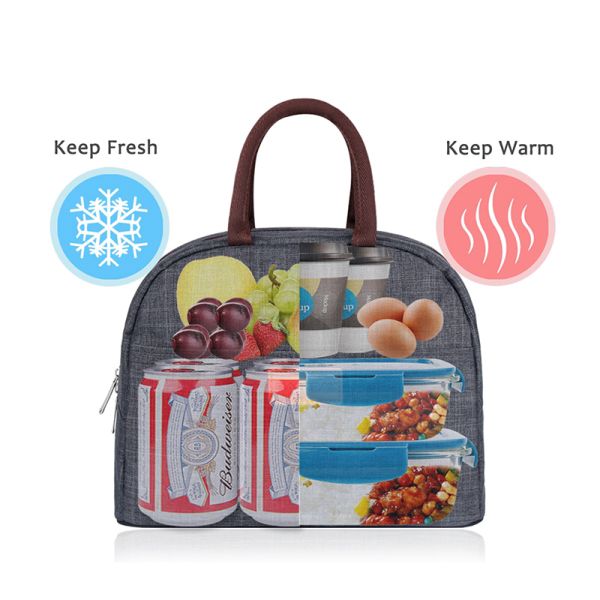 PVC Warm Cooler Tote Bag Lunch For Food
