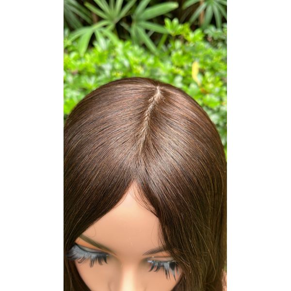 Wholesale stunning ombre color Russian European uprocessed human hair silk Jewish wig