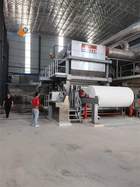 Vacuum Adsorption Tissue Paper Making Machine Toilet Paper Manufacturing Equipment