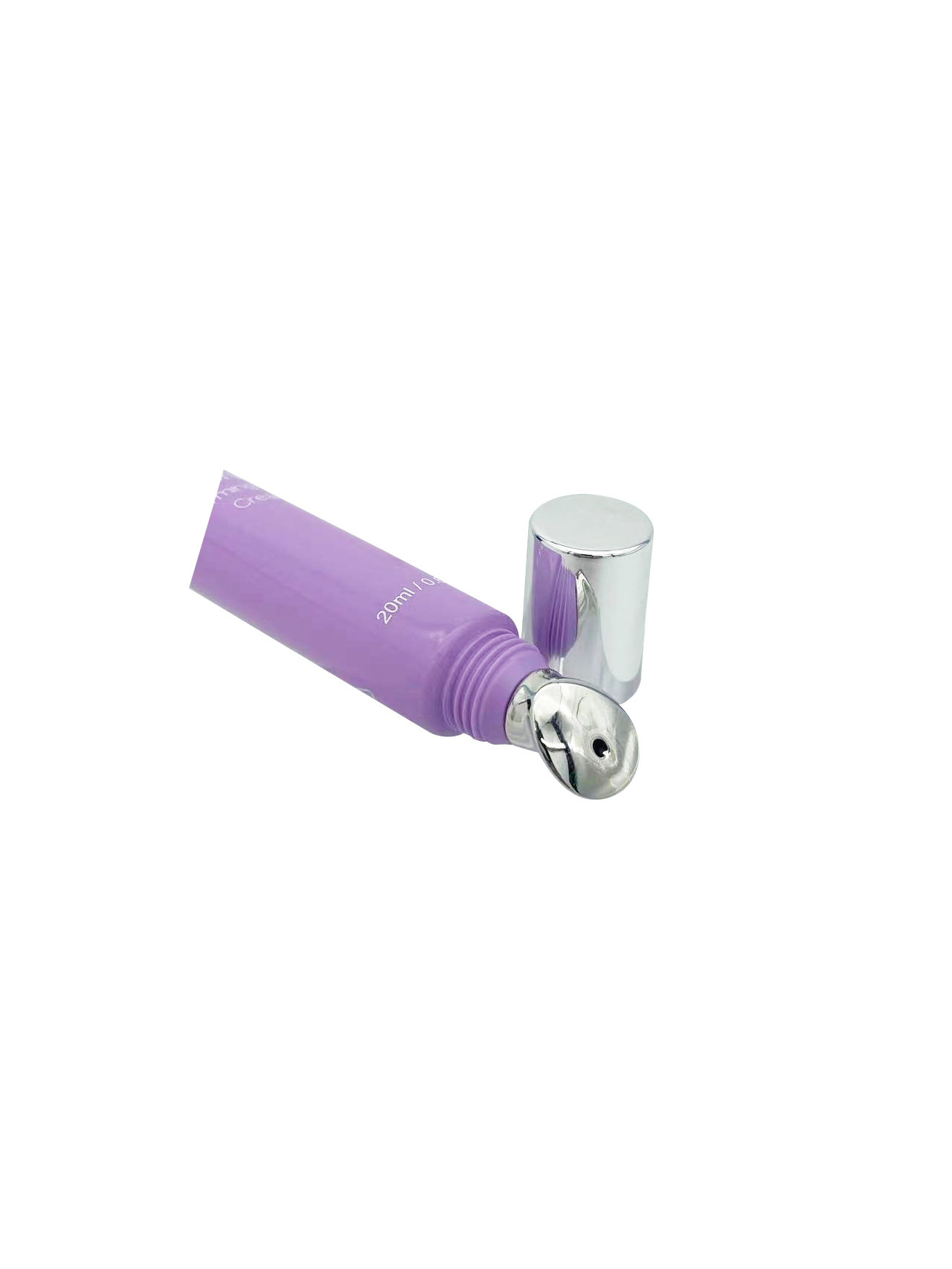 Eye Cream Spring Loaded Child Resistant Collapsible Aluminum Plastic Laminated Corrugated Metal Massage Tube
