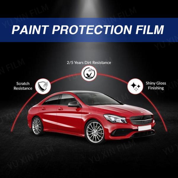 Nano Ceramic Car Body Paint Protection Film Super Hydrophobic TPU PPF Film UV Resistance