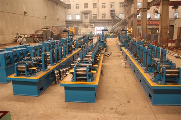 Custom made high quality high frequency welded pipe making machine