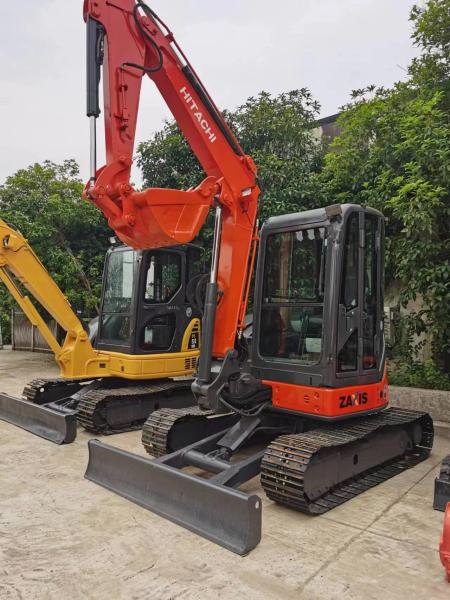 Hitachi Machine Japan Made 5 Ton Mini Zaxis 50 Model Used ZX50 Crawler Excavator ZX50U Zaxis60