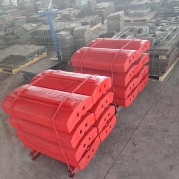 SBM PFW1214 blow bars high chrome impact crusher blow bar casting blow bar