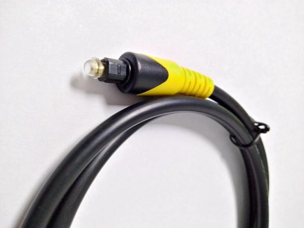1M / 3FT Digital Audio Fiber Optical TOSLINK  Cable  Black Color For Multimedia System