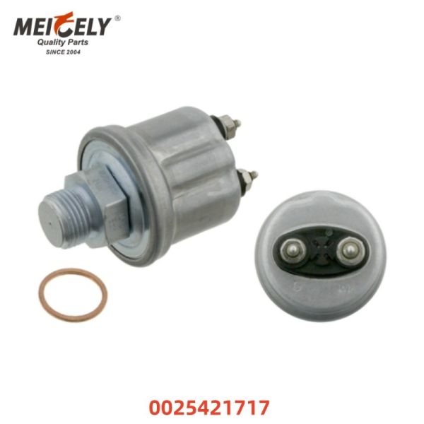 Diesel Generator Parts Oil Pressure Sensor 0025421717 0015424917 For Mercedes Benz