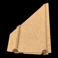 Refractoriedade comum SK 34 Fornos de pizza de tijolo de alta alumina dedicado