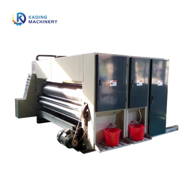 Corrugated Paperboard Carton Printing Machine 300pcs/Min Multi Colours