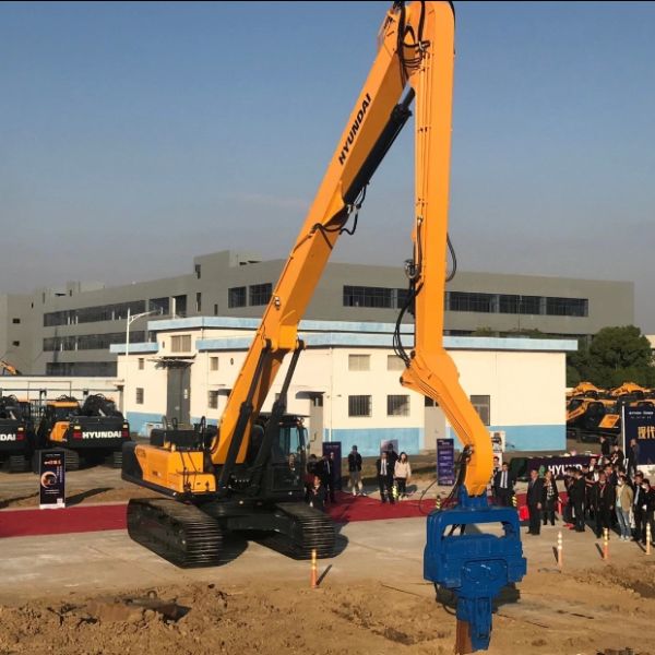 Strong Power 3200rpm Excavator Sheet Pile Driver Vibro Hammer