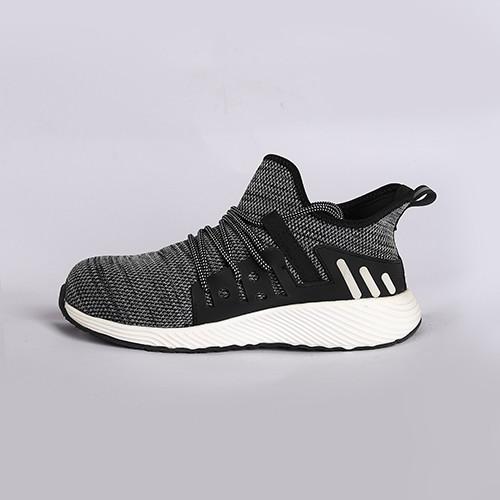 Men Work Safety Shoes Outdoor Customized Breathable Advanced Leather Splicing