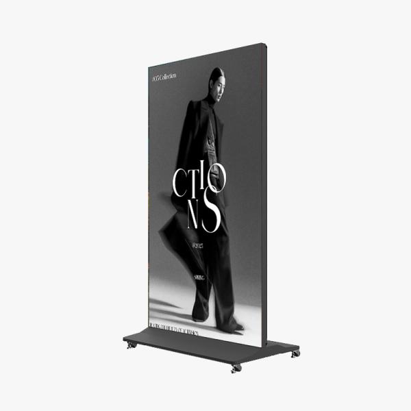 98Inch Vertical Full-Screen 4K HD LCD Splicing Advertising Machine Ultra-Narrow Bezel Large-Screen Poster
