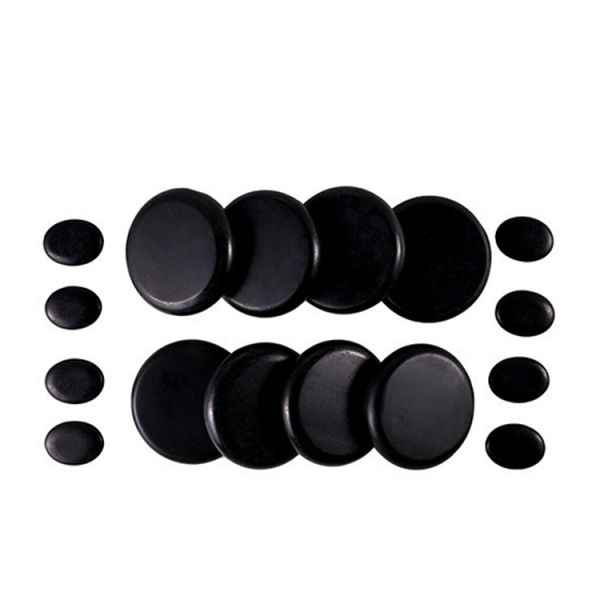 16pcs Portable Spa Hot Stone Massage Stones Set Feature 2 Deep Relaxation of Muscles