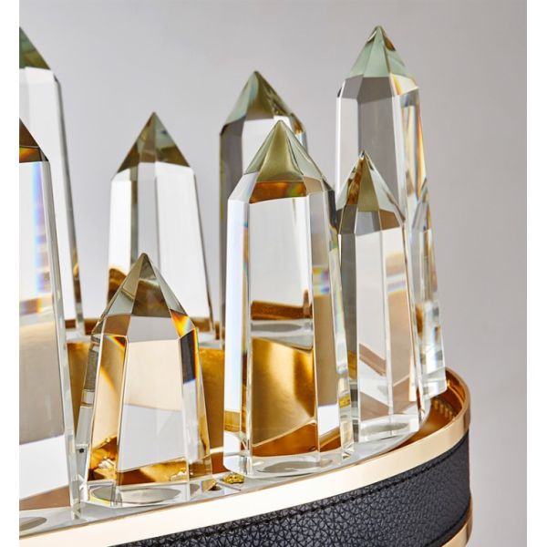 света 6500K люстры 500*350mm внутренние привесные к 6500K вися потолочные освещения Кристл