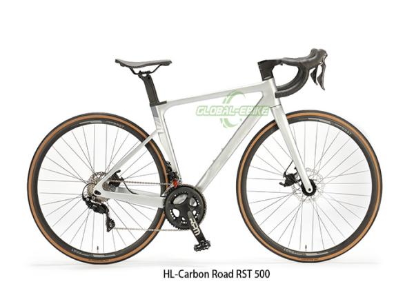 Bicicleta de estrada de fibra de carbono com SHIMANO STR700