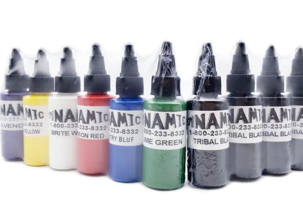 Dynamic Eternal Tattoo Ink 30ml/ 1oz / Bottle With 7 Color Options