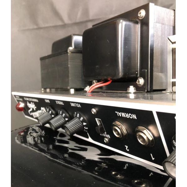 Custom 1964 Grand Bassman Black Panel Pre-CBS Guitar Tube Amp Head 50W, AA864 Circuit, Rare Variant