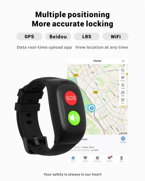 High Quality 4G Smart Watch For Elderly People