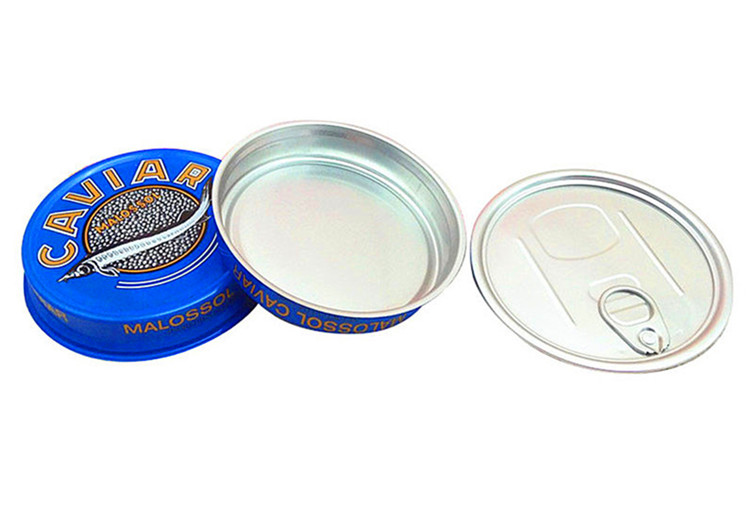 3.5oz 7oz Ring Pull Кавиарный контейнер, алюминиевая кавиарная коробка