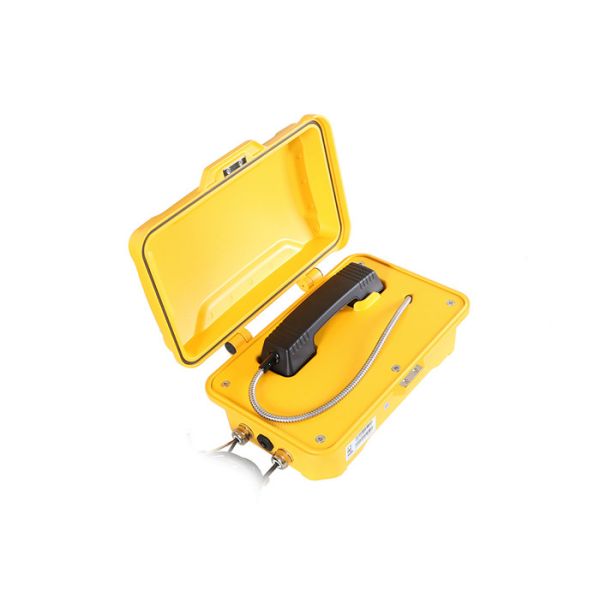 Easy Mounting Customized Industrial Voip Phone Emergency Handset SOS Function