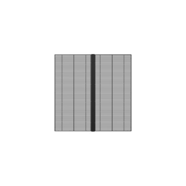 Affichage LED transparent intérieur P2.6-5.2 pour vitres en verre destinées aux