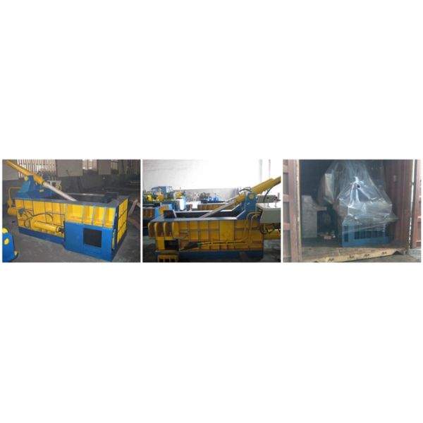 Push out Scrap Steel Balers