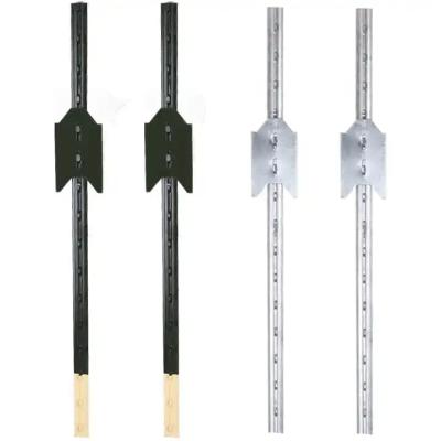 Heavy Duty Hot Galvanized T Posts 6.5 Ft 200pcs/Pallet Free Sample