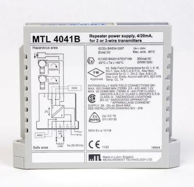 MTL4041B Appareils MTL, alimentation du répéteur