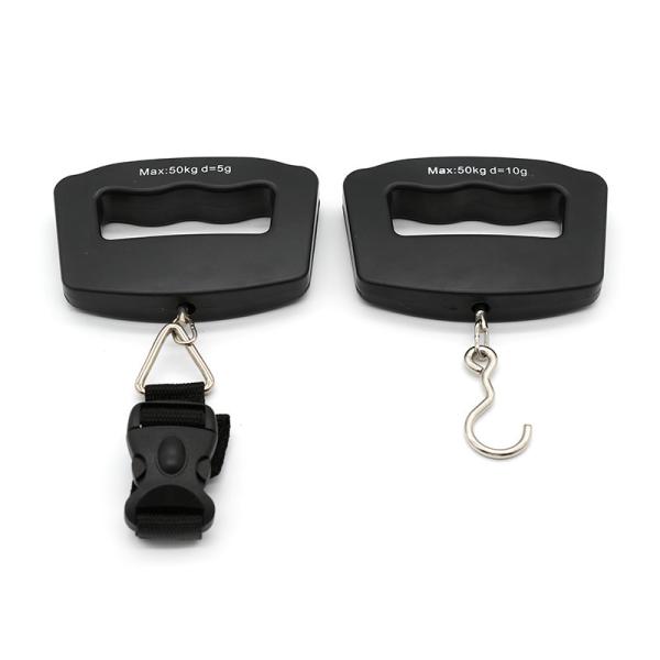 40kg 50kg Hanging Electronic Portable Airport Digital Baggage Weight Scale Manual Hook Battery Powered for Travel Luggage