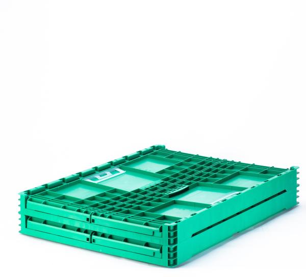 スーパーマーケット 折りたたむ 可積み式 プラスチック野菜容器 パーソナライズされた色
