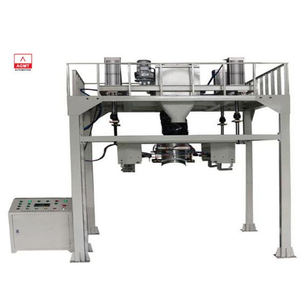 Cylinder Clip Jumbo Bag Packing Machine with 500-2000kg Weighing Range and ±0.2-0.5% Accuracy in 304/316 SS/Carbon Steel