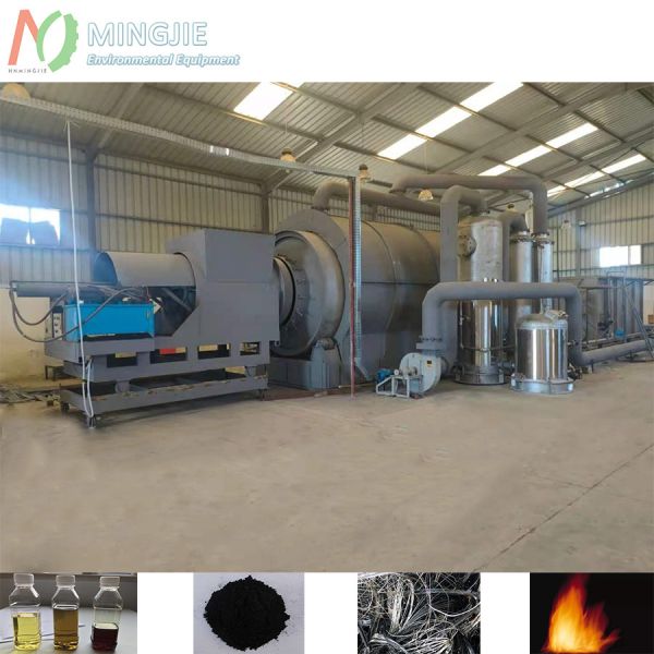 Weight KG 1500 KG Tire Pyrolysis Plant/Plastic Pyrolysis Manufacture in Machinery