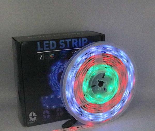 Smd 5050 12v Waterproof Rgb Led Strip Lights Dreamcolor Pixel Ws2811