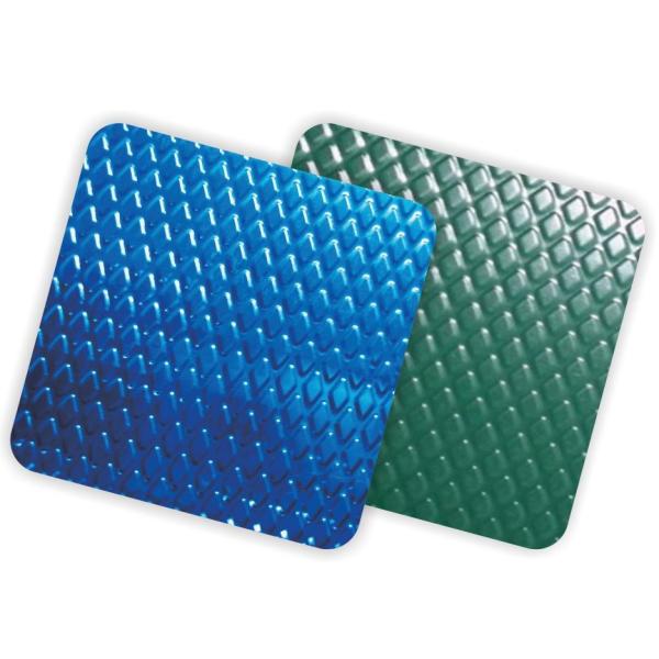 Color Coated Embossing On Aluminium Sheet Yield Strength For Roofing Decoration