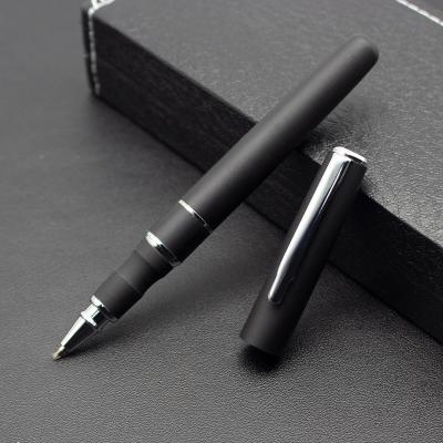 Black Business Roller Ball Pen 0.5mm Neutral Pen Metal Signature Pen