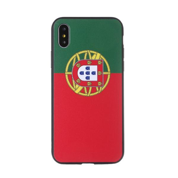 Top selling UK Germany USA Brazil Spain international flags pattern custom logo cell phone case for iphone 8