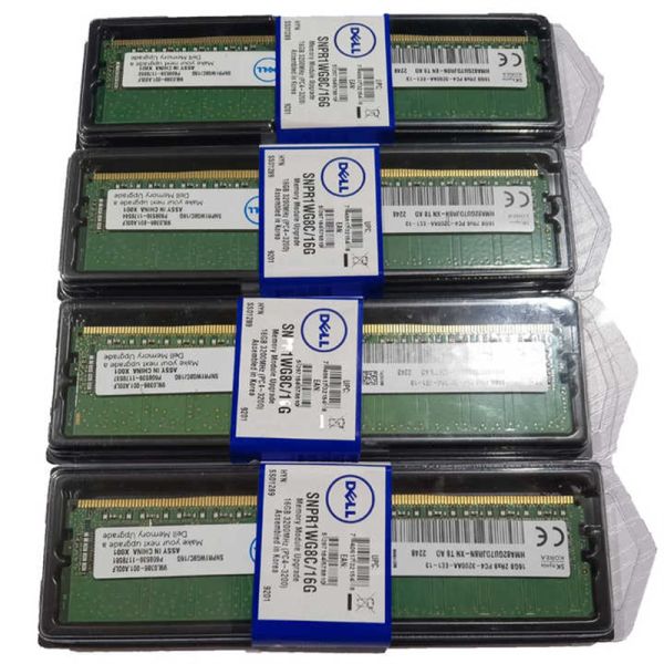 Dell Server Memory DDR5 16GB 32gb 64G 5600mhz Ecc ram DDR5 4800mhz Ecc ram Memory for R360 T360
