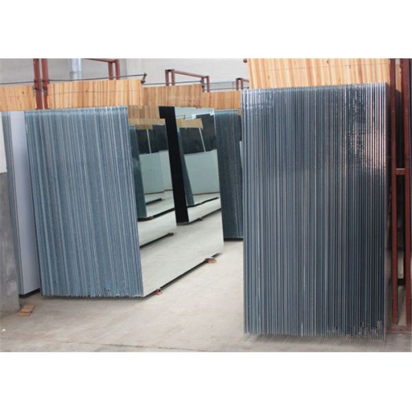 Double Coated Aluminum Mirror Glass Sheets 2mm - 6mm Thickness Sample Available