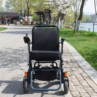 Lithium Ion Battery Electric Wheelchair Lightweight Foldable