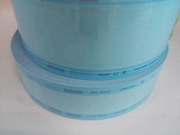 Heat Sealing Flat Sterilization Rolls, sterile pouch reels in low price