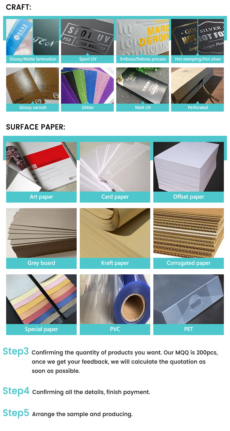 Роскошная магнитная складная упаковочная коробка для бумажной упаковки