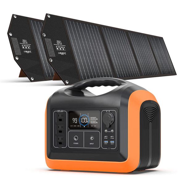 Portable 1800W Solar Charging Generator for Phone / Drone / Camera / Car Refrigerator
