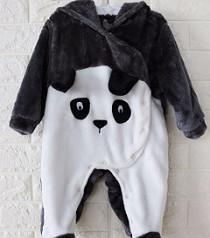 Black White Panda Newborn Baby Cotton Infant Sleep Sack Safety