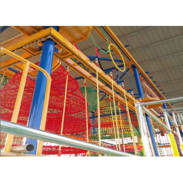Children Indoor Ropes Course Adventure Expansion Equipment Park