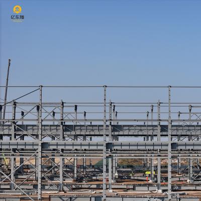 Galvanized Steel Frame Building Construction High Durability