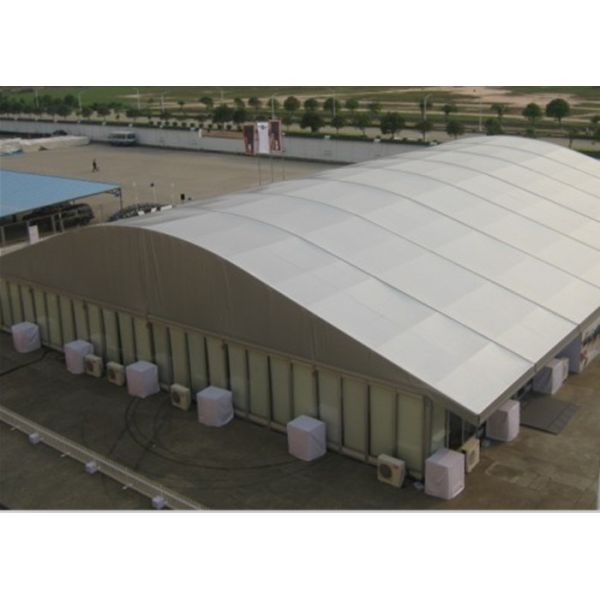 Giant Garden Party Clear Span Tents Lining Decoration For Ceremony / Banquet