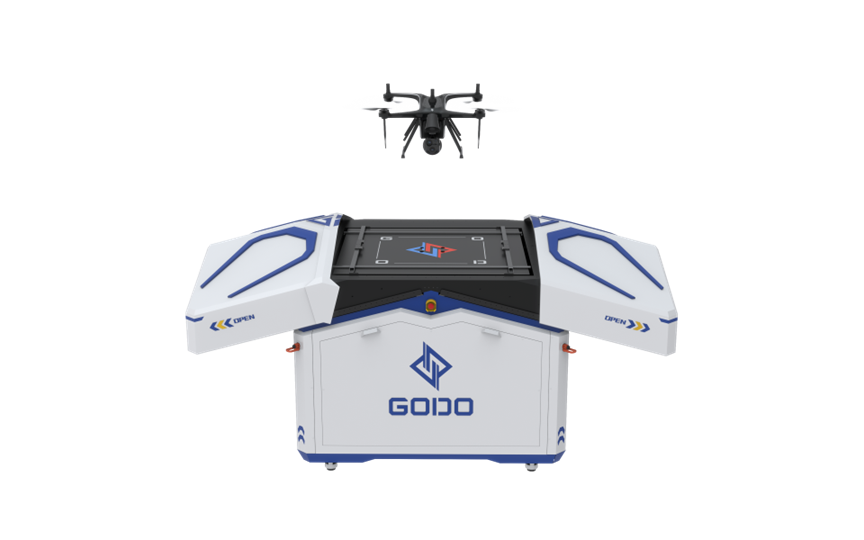 GODO A170 Dock & M190 Drone. Самодоскирующийся дрон Заряжающийся дрон Доскирующийся дрон Порт Полностью автоматический пусковой пульт