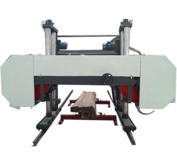 Large Wood Tree Cutting Horizontal Bandsaw Sawmill Machine For Sale