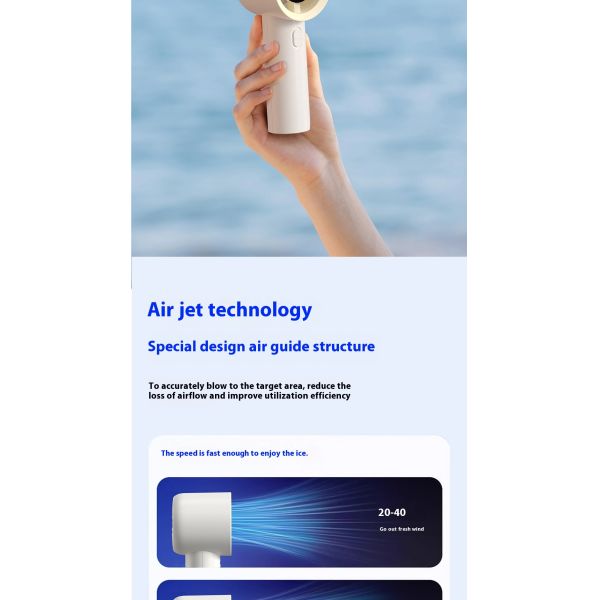Mini Handheld Portable Fan With Rechargeable Battery Split Air Conditioners Outdoor Use