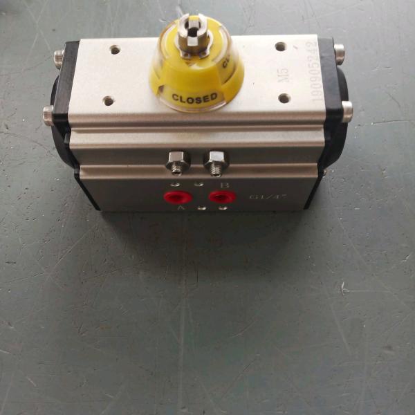 Single Acting Spring Return Pneumatic Actuator Industrial Rotary Actuator Customized
