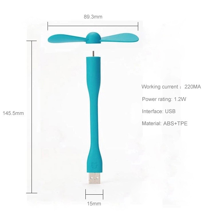 Свободный гнуть USB поручая мини вентилятор